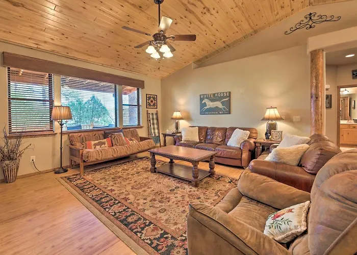 < 4 Mi To Fool Hollow Lake: W/ Tranquil Deck Ferienhaus *