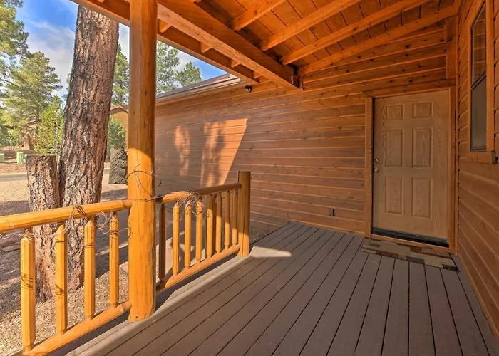 < 4 Mi To Fool Hollow Lake: W/ Tranquil Deck Ferienhaus