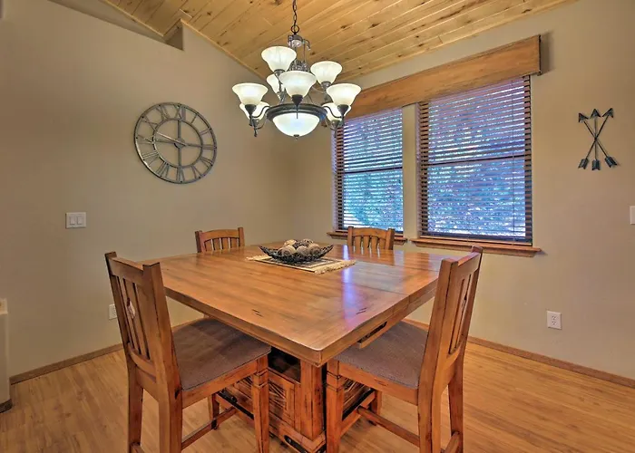 Ferienhaus < 4 Mi To Fool Hollow Lake: W/ Tranquil Deck Show Low